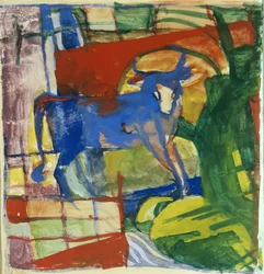 Blue Cow